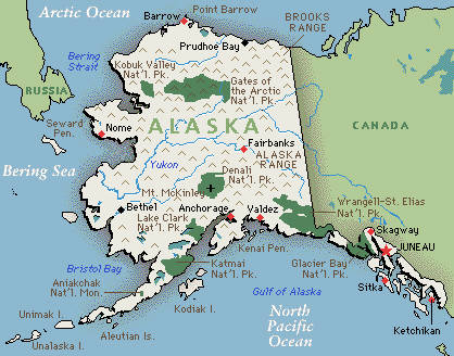 Bang Alaska của Mỹ.